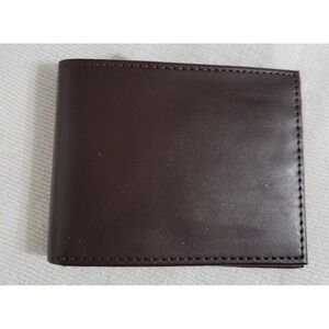 BESPOKE Basic Men's Brown Bi-Fold Wallet.  New
